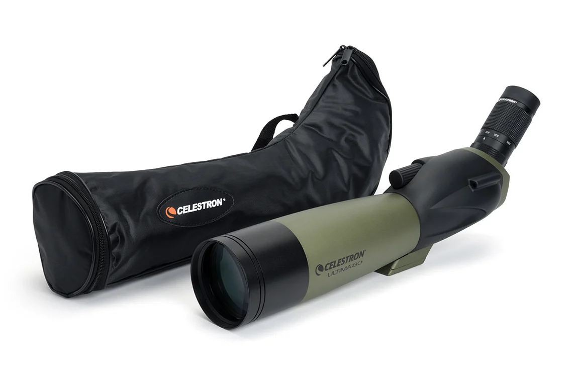 Celestron Ultima 80 - 45 Degree 變焦鑑識望遠鏡