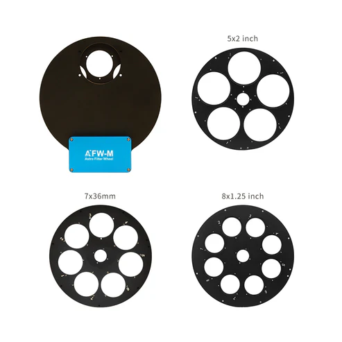 Touptek Electronic Filter Wheel | AFW-M- 5x2"