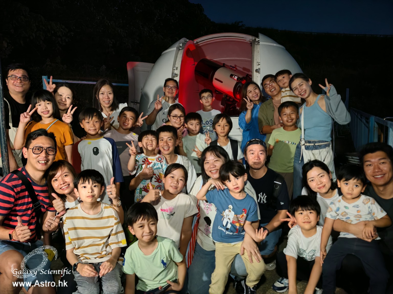 2025年10月觀星實習（星河科研社望遠鏡／Seestar客戶）