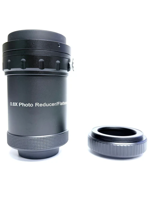 Lunt 0.8X Reducer/Field Flattener for Nighttime Imaging with the 80, 100 & 130 mm Universal Telescopes