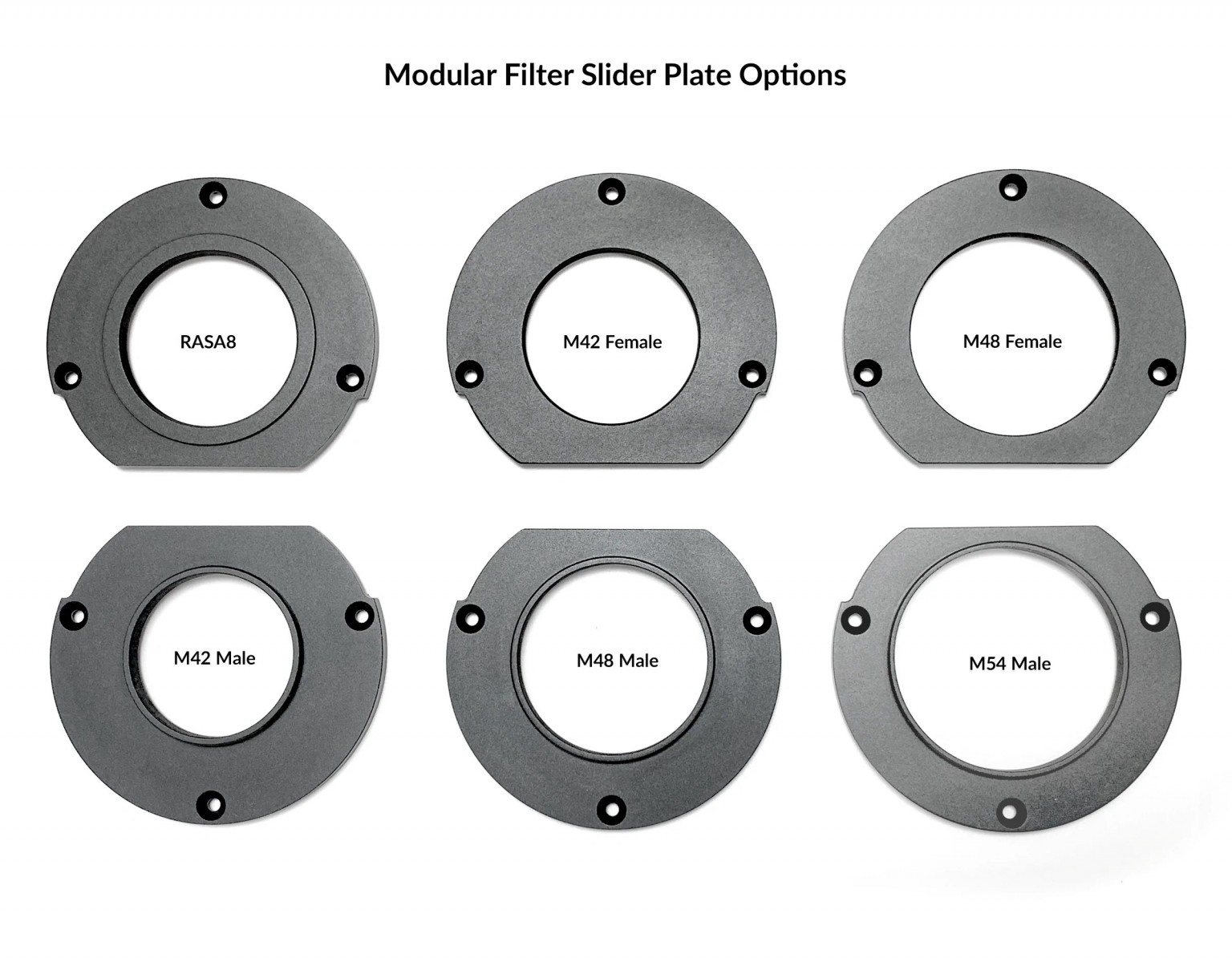 Starizona Modular Filter Slider Plate (M48 Male) 濾鏡抽屜盤