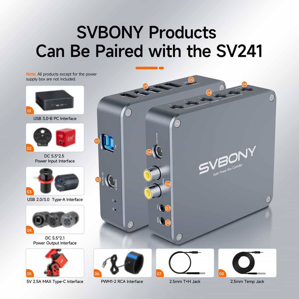 SVBONY SV241 Pro 天文電源控制器