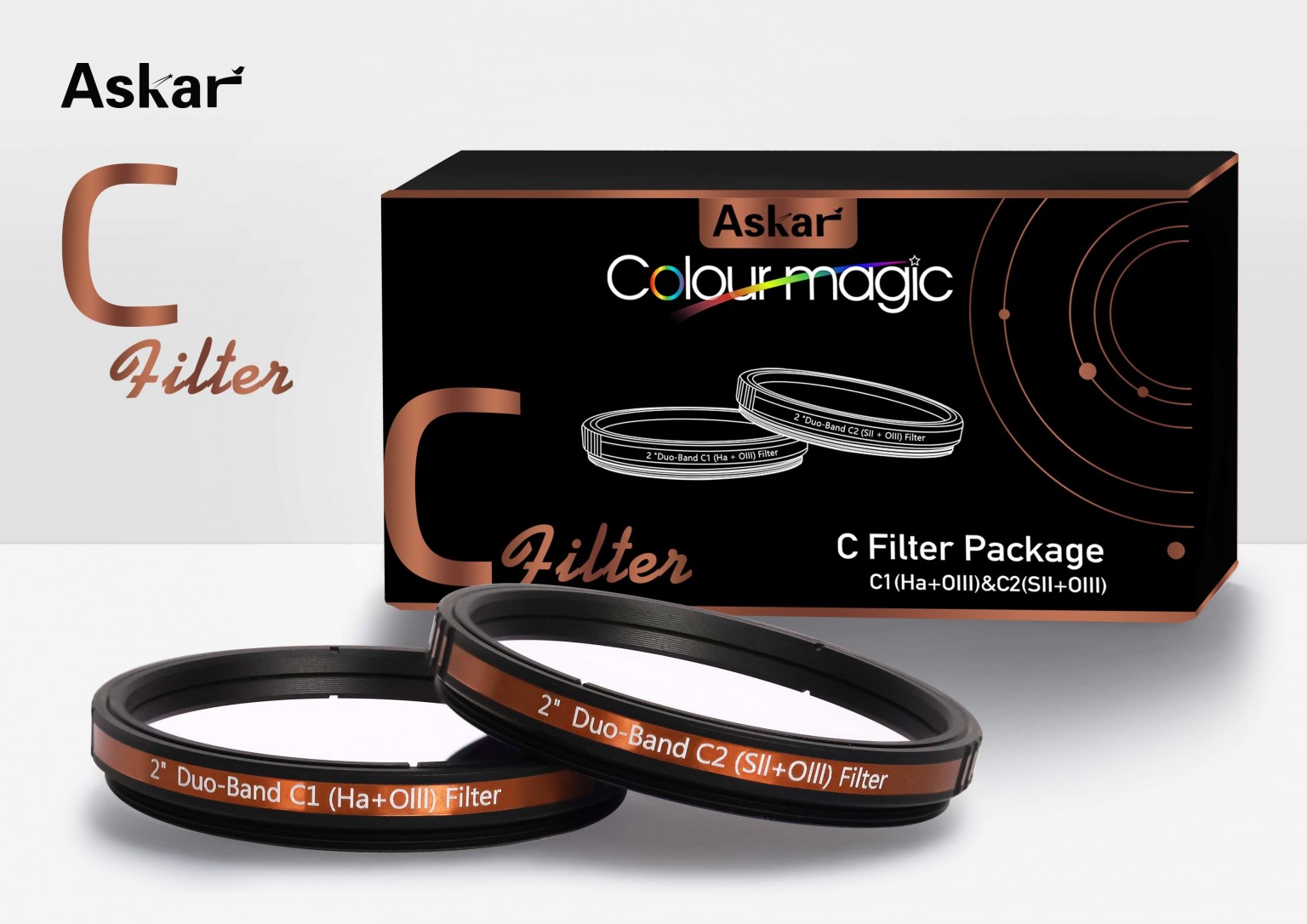 Askar Colour Magic C 2" Duo-band 濾鏡組