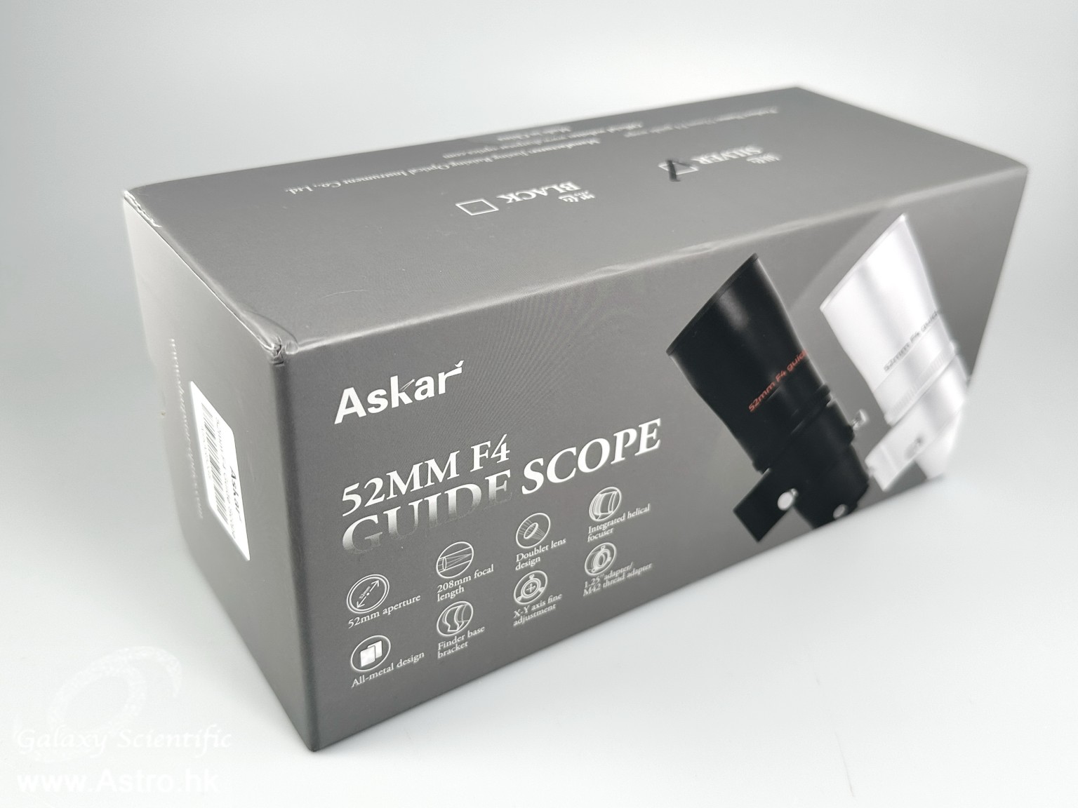 Askar 52mm F4 導星鏡（銀色）（二手）