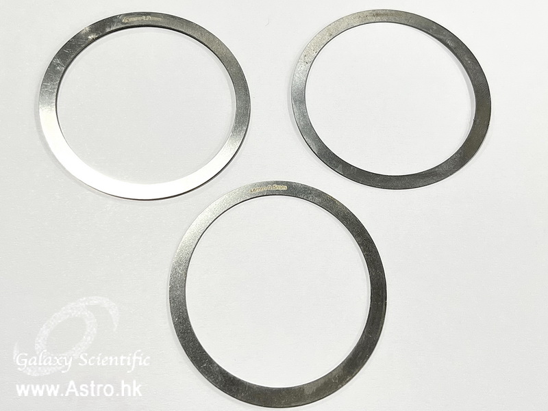 M48 Stainless steel spacers (1mm, 0.5mm & 0.3mm)
