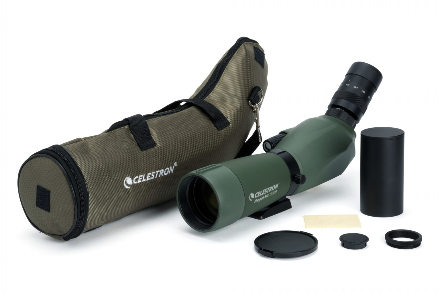 Celestron Regal M2 16-48x65mm ED Angled Zoom Spotting Scope