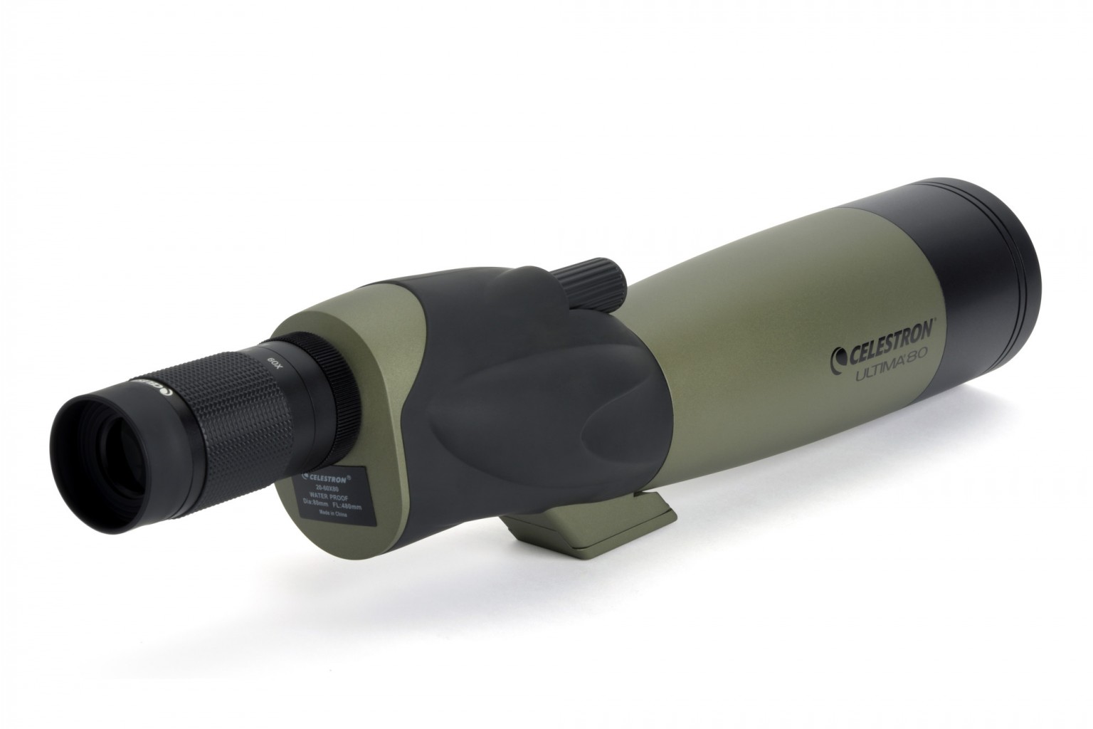 Celestron Ultima 20-60x80mm Straight Zoom Spotting Scope