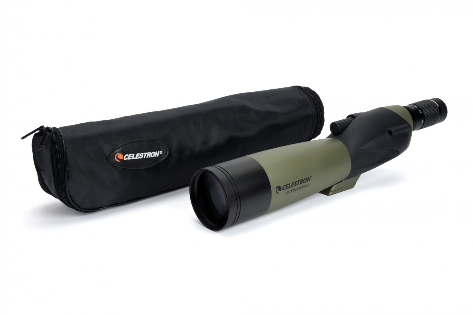 Celestron Ultima 20-60x80mm Straight Zoom Spotting Scope
