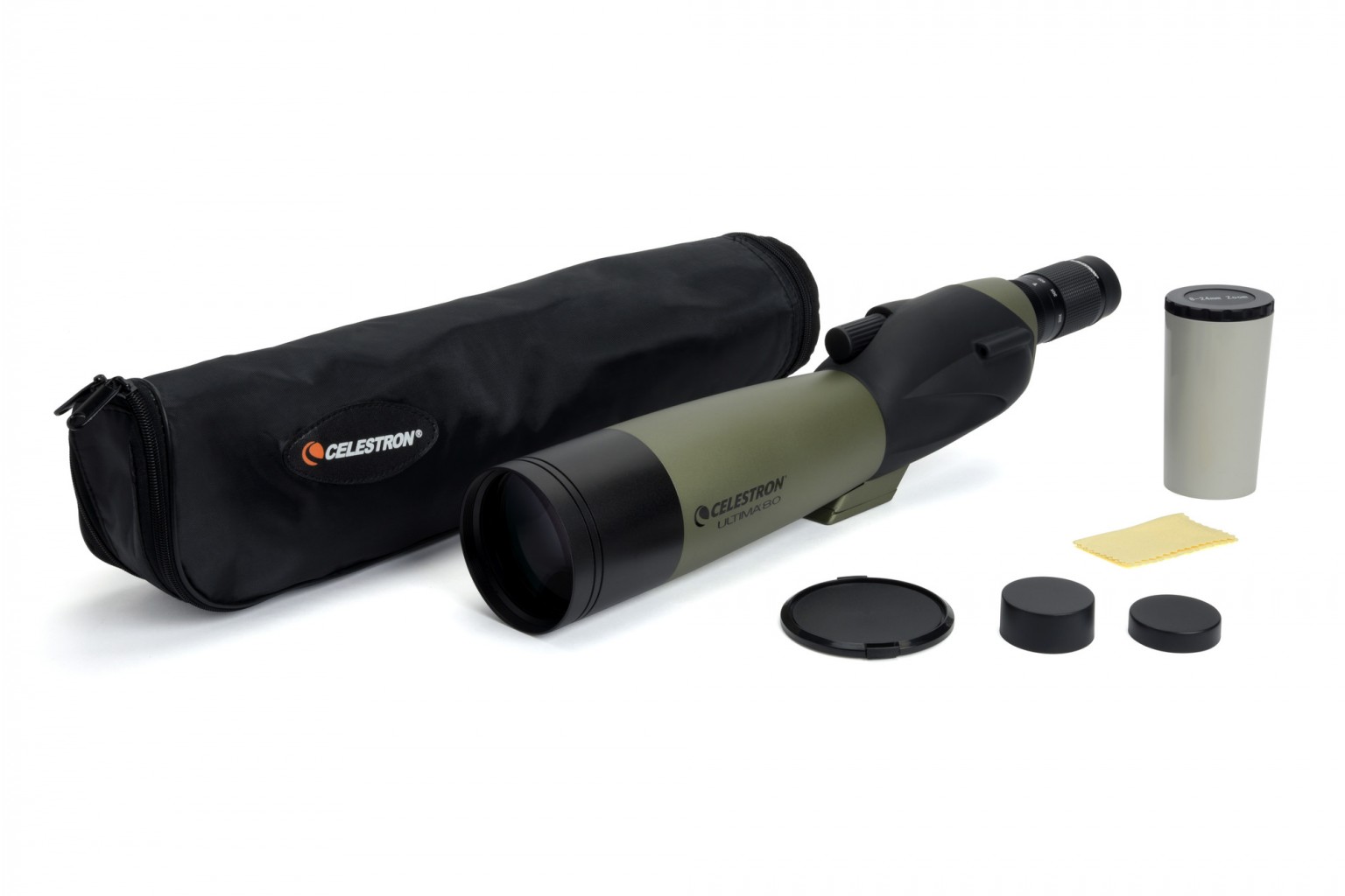 Celestron Ultima 20-60x80mm Straight Zoom Spotting Scope