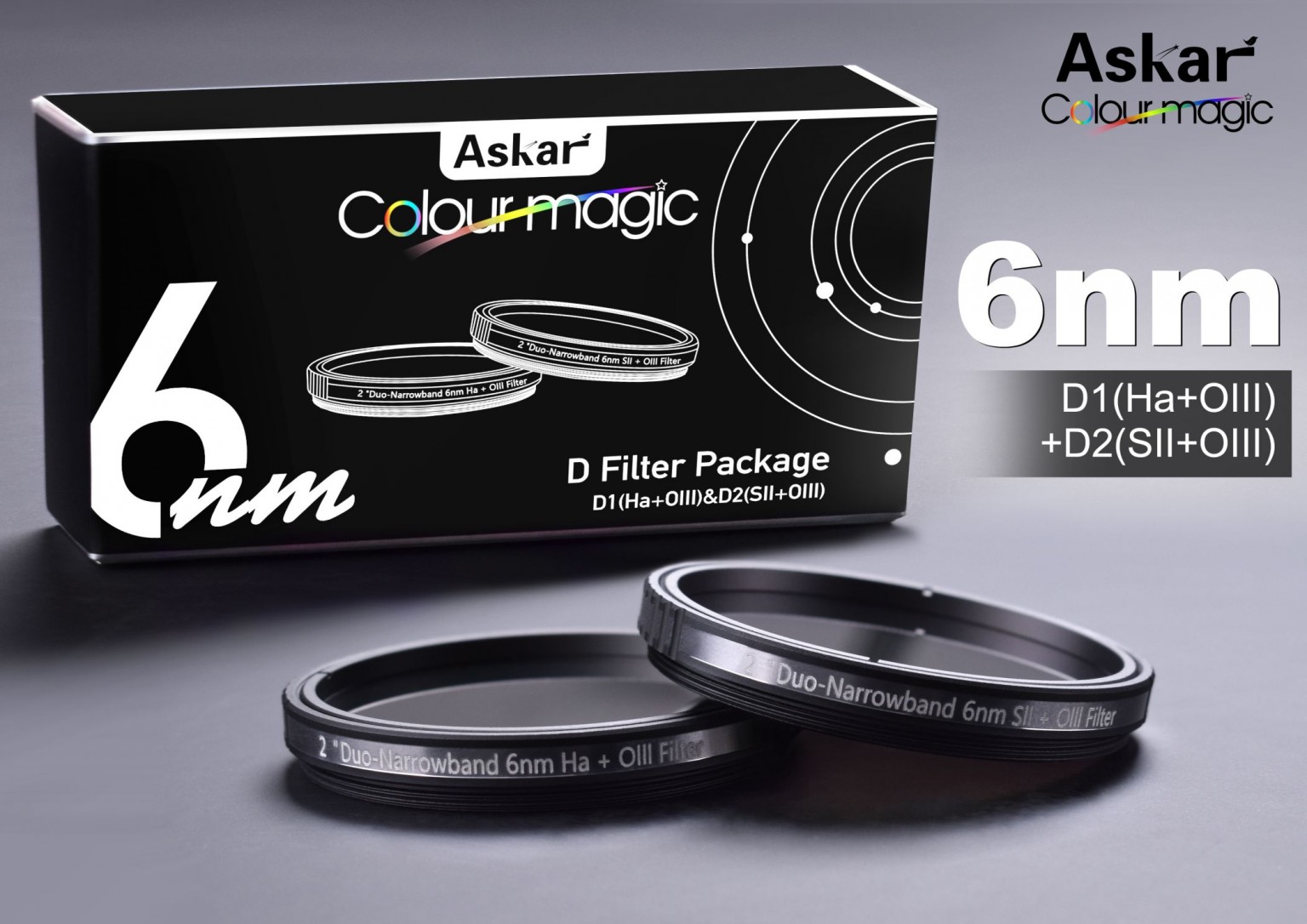 Askar Colour Magic 6nm Duo-narrowband Filter